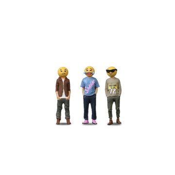 MoreArt 1:64 Meme Figurine Set Resin Collectible Model MODCOLS