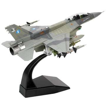 1/72 F-16D Greece Block Fighter Jet Model – Diecast Alloy Aircraft