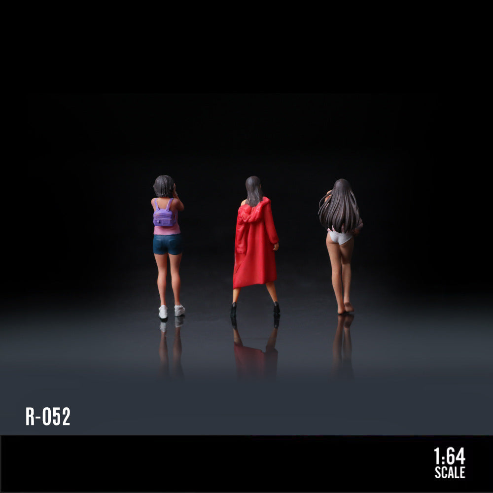MoreArt 1:64 Photographer & Model Resin Figure Set