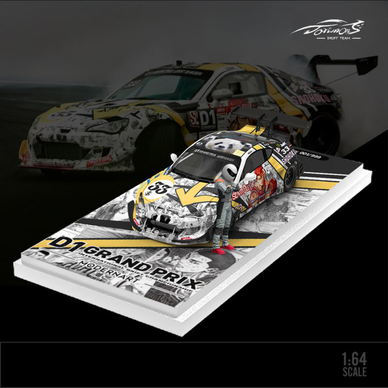 DORIMONS Drift Team 1:64 Toyota 86 D1 Drift Diecast Model