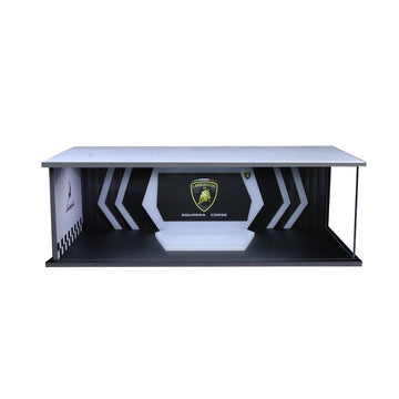 MoreArt 1:64 Lamborghini & Maserati Showroom – Lighted Display MODCOLS