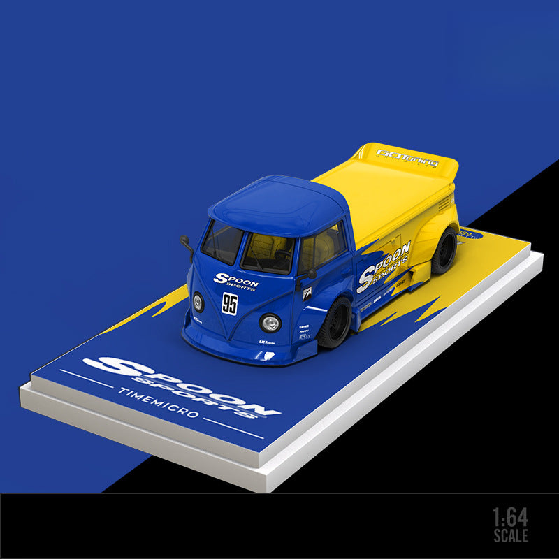 TimeMicro & MoreArt 1:64 Vintage Scooter SPOON Series Model Set