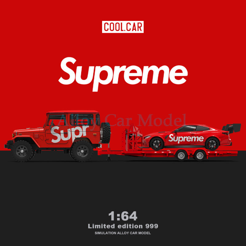 CoolCar 1:64 Toyota FJ40 M4 Custom Supreme Diecast Model