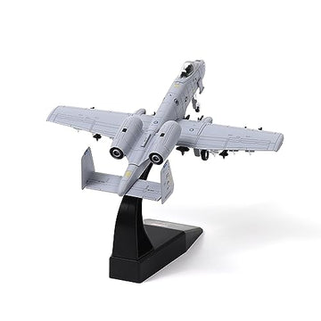 1/100 A-10 Thunderbolt II Warthog Diecast Fighter Jet Model Alloy Military Aircraft
