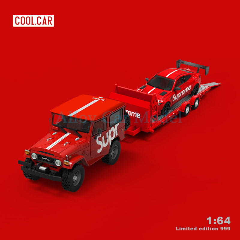 CoolCar 1:64 Toyota FJ40 M4 Custom Supreme Diecast Model