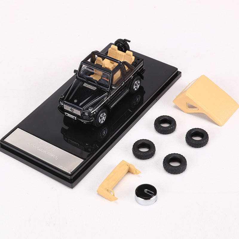 GCD 1:64 Mercedes-Benz G500 Short Wheelbase Convertible Diecast SUV Model