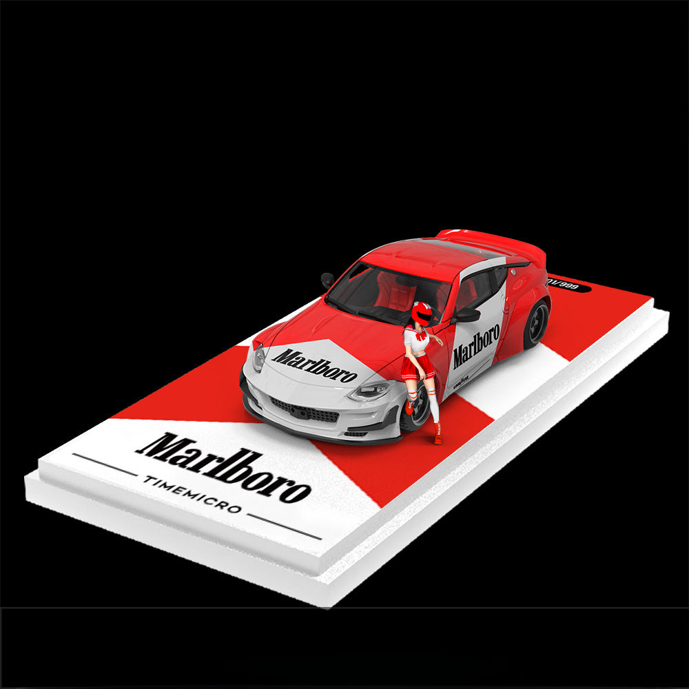 TM 1:64 Nissan 400Z Shell & Marlboro Edition Diecast Car Model