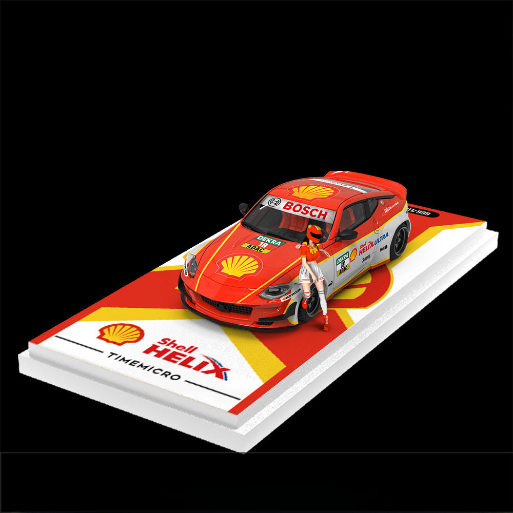 TM 1:64 Nissan 400Z Shell & Marlboro Edition Diecast Car Model