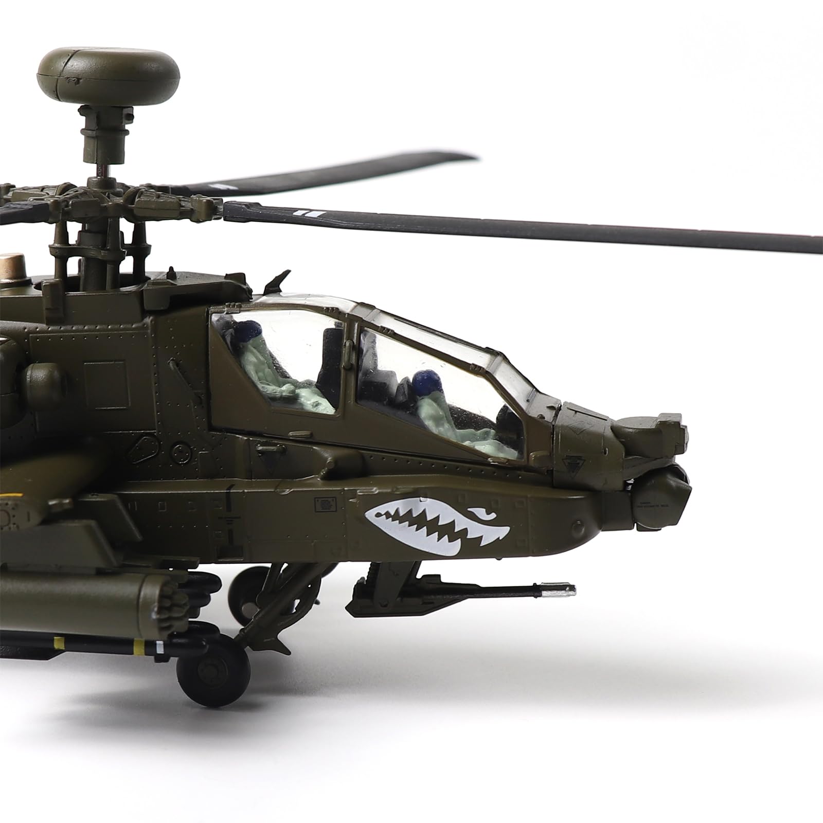 Apache AH-64A 1/72 Die-cast Helicopter Model