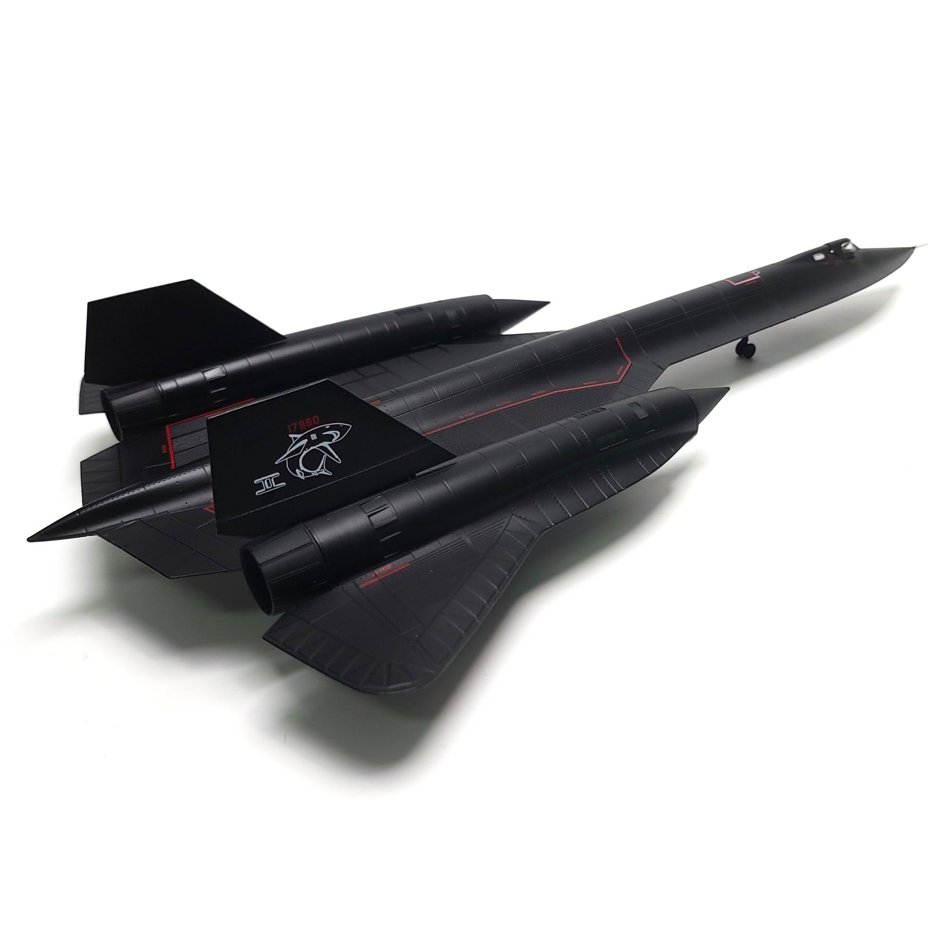 1/72 SR-71A Blackbird Die-cast Aircraft Model – Military Jet Collectible