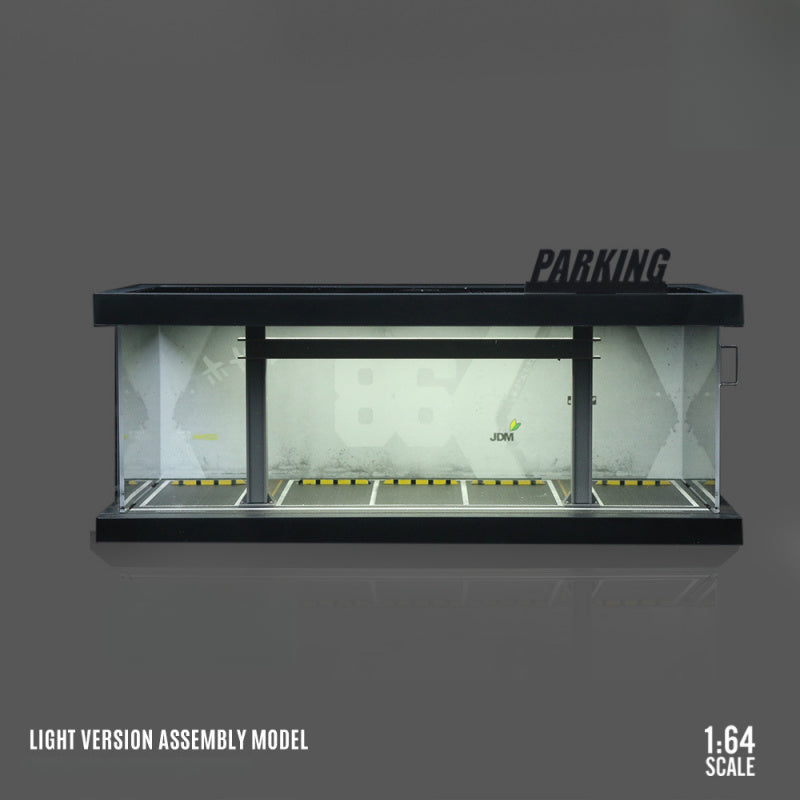 MoreArt 1:64 Four-Theme Parking Garage Lighted Scene Model