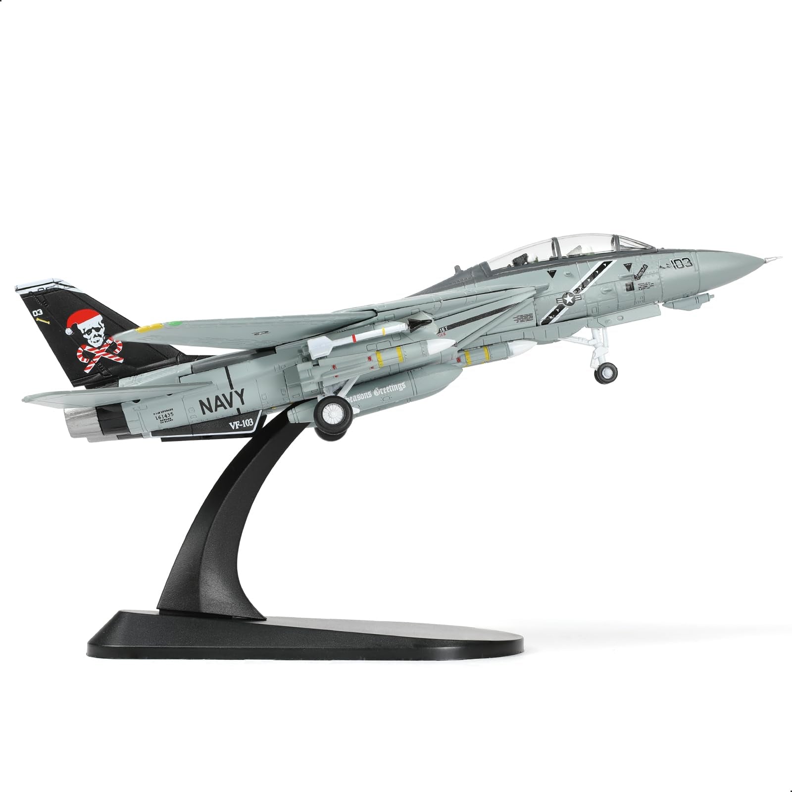 F-14B Santa Cats 1/100 VF-103 Jolly Rogers Christmas Fighter Model