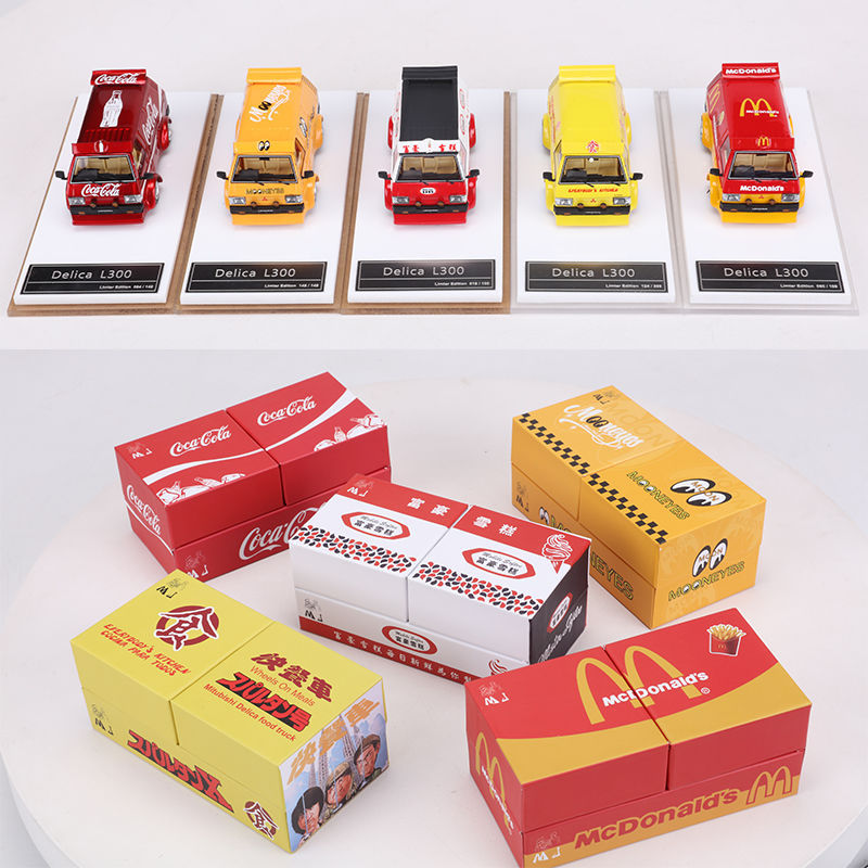MJ 1:64 Mitsubishi Delica Resin Model – Classic Van Collectible MODCOLS
