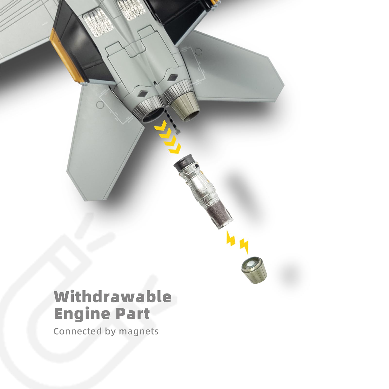 1/72 F/A-18F Super Hornet Die-cast Jet Model – VFA-103 Jolly Rogers