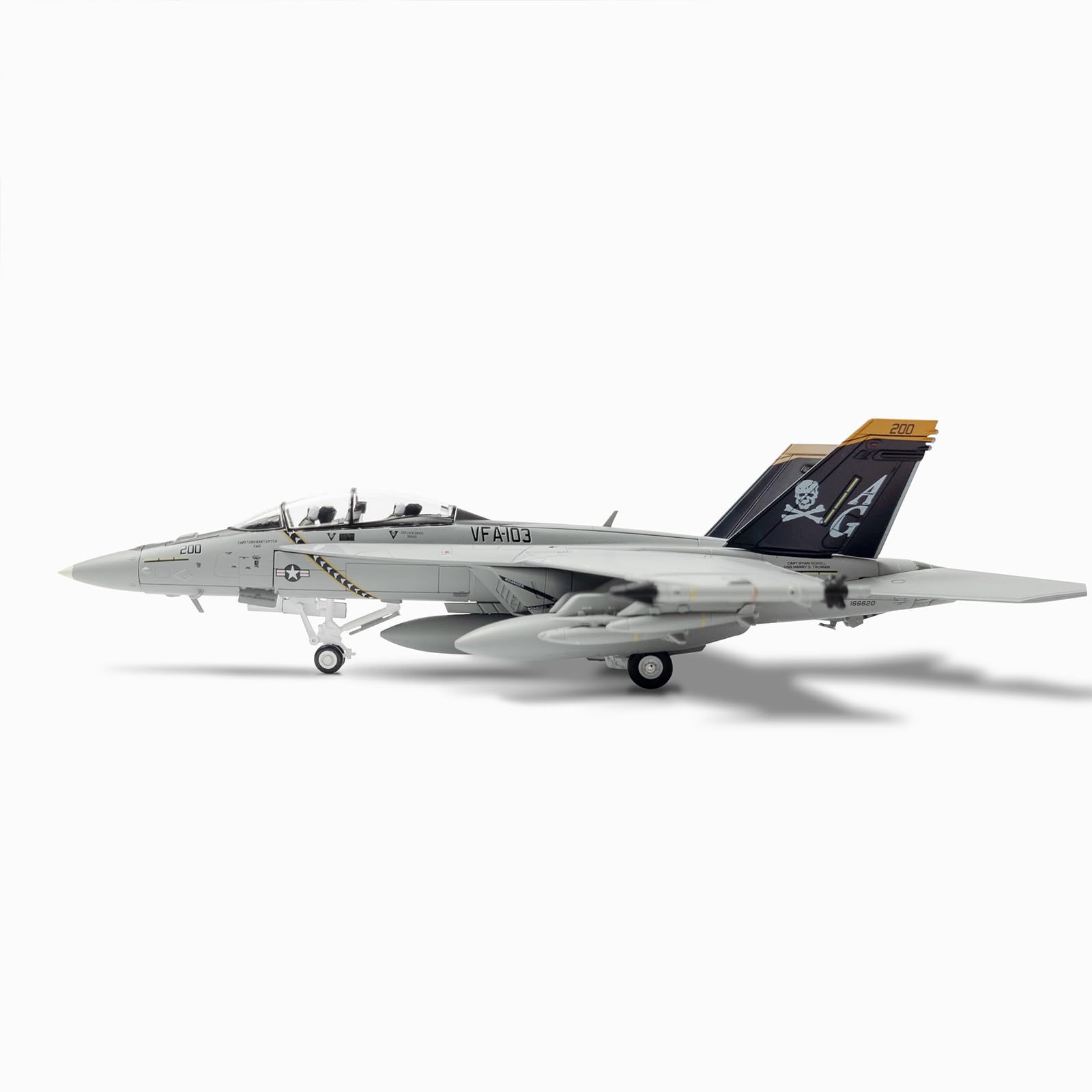 1/72 F/A-18F Super Hornet Die-cast Jet Model – VFA-103 Jolly Rogers