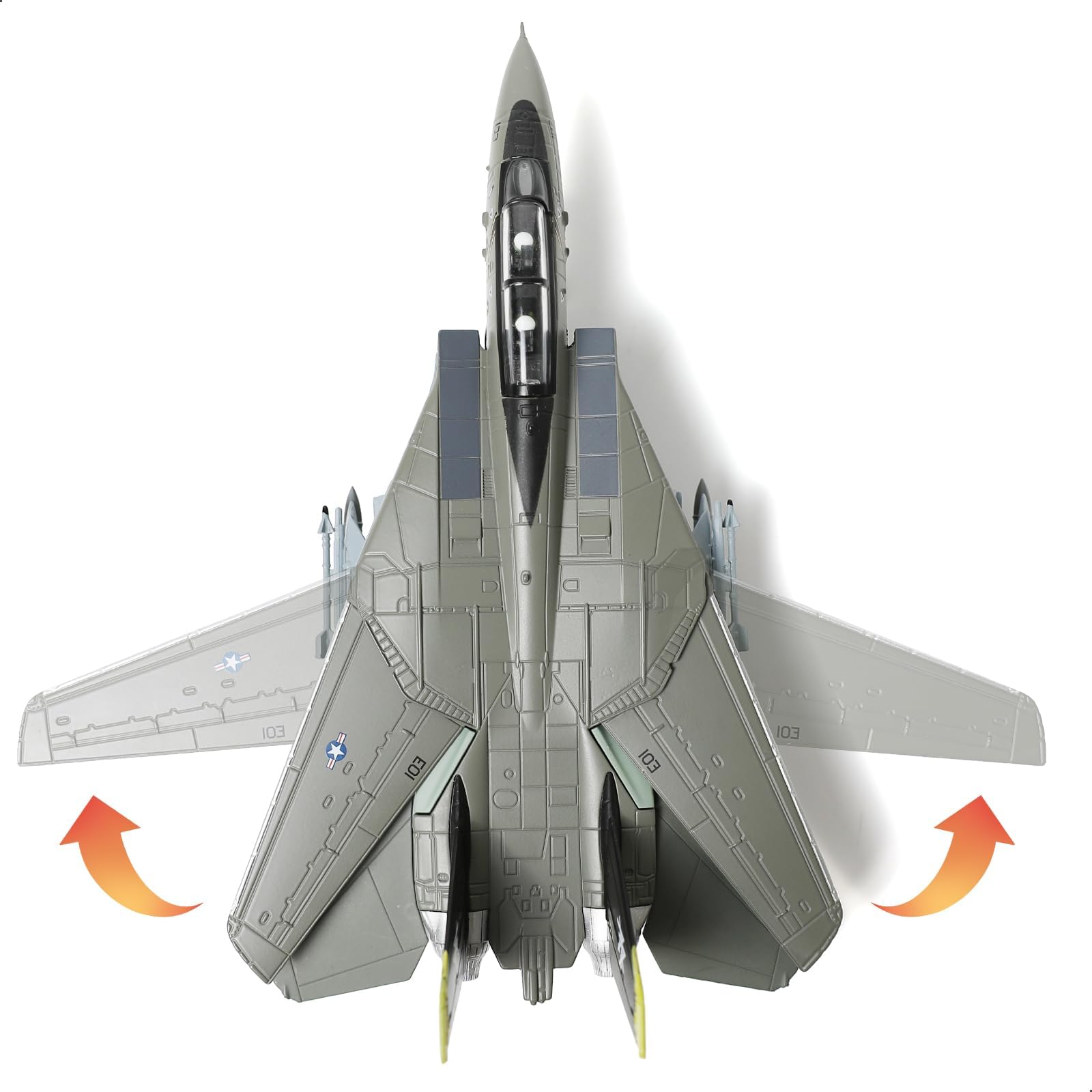 1/100 F-14A Tomcat Diecast Model – VF-84 Jolly Rogers