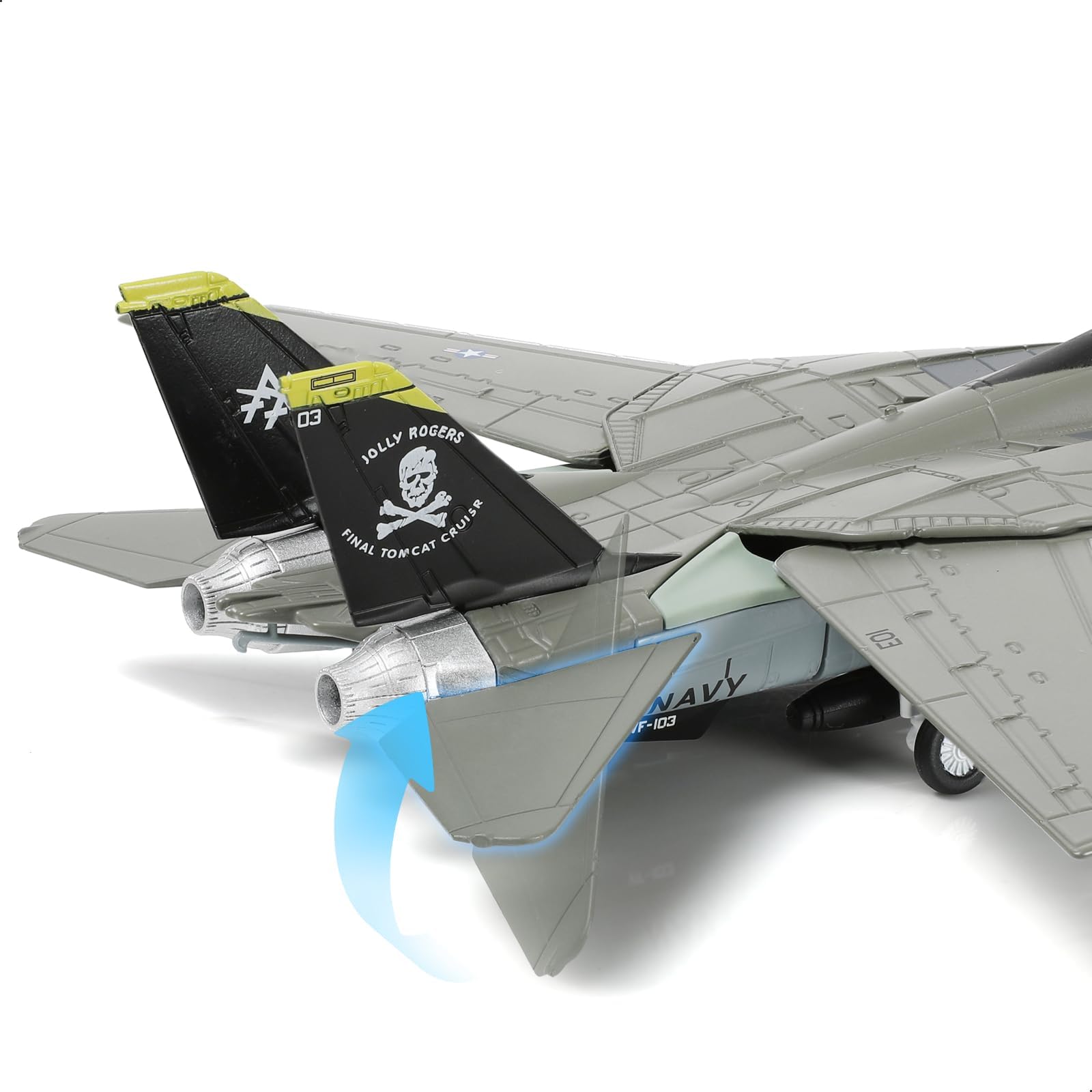 1/100 F-14A Tomcat Diecast Model – VF-84 Jolly Rogers