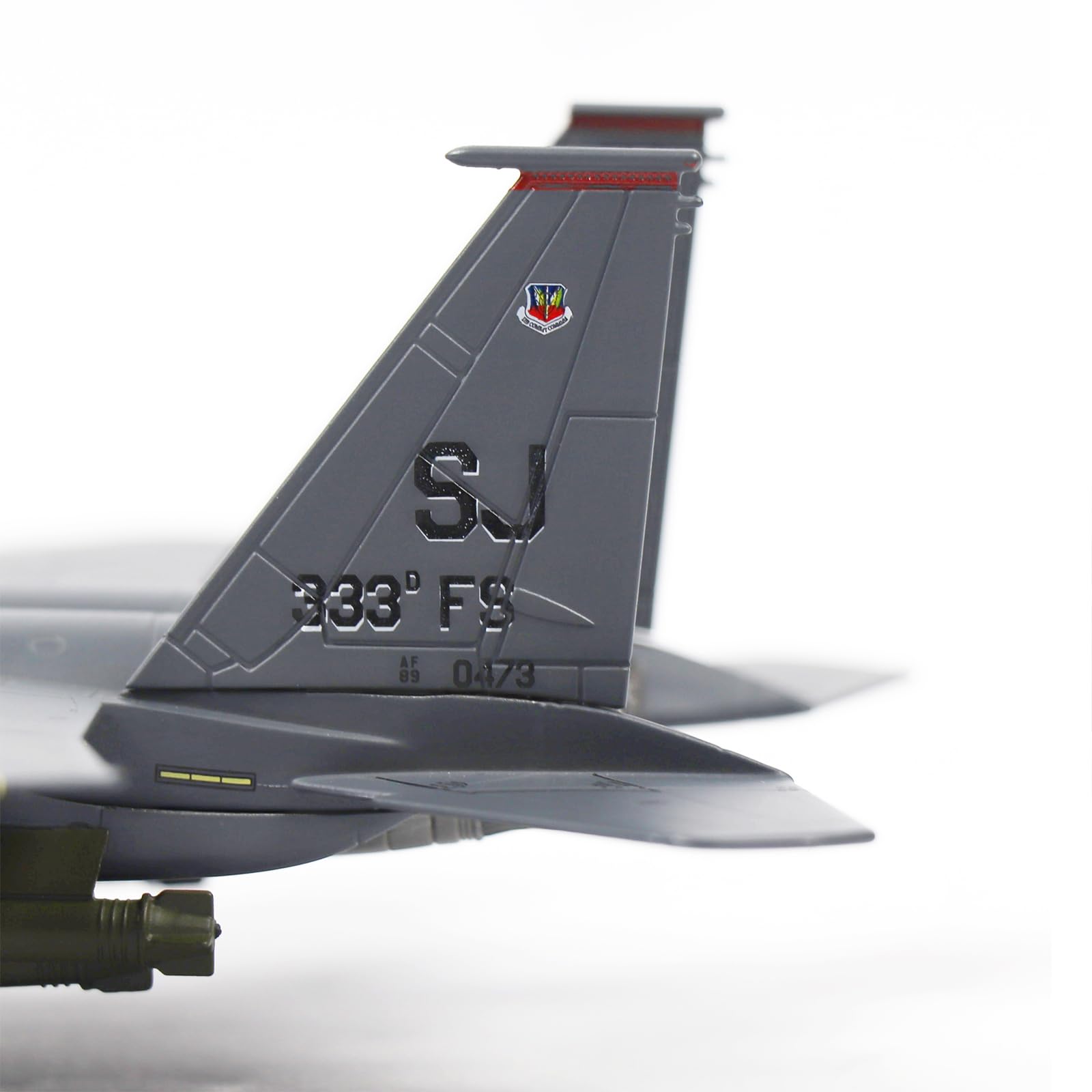 1/100 F-15E Strike Eagle Diecast Aircraft Model – American Eagle Fighter Jet