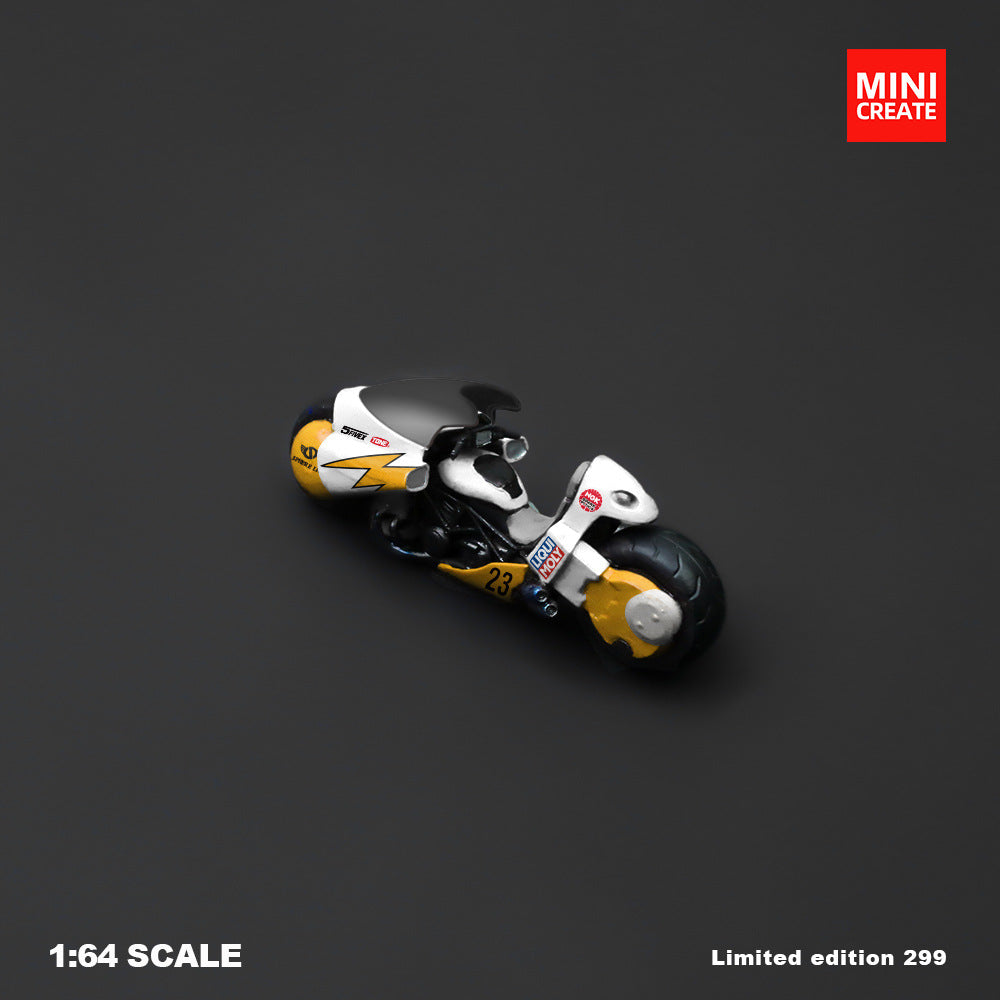 MINI Create 1:64 Lightning Couture Limited Akira Motorcycle Set MODCOLS