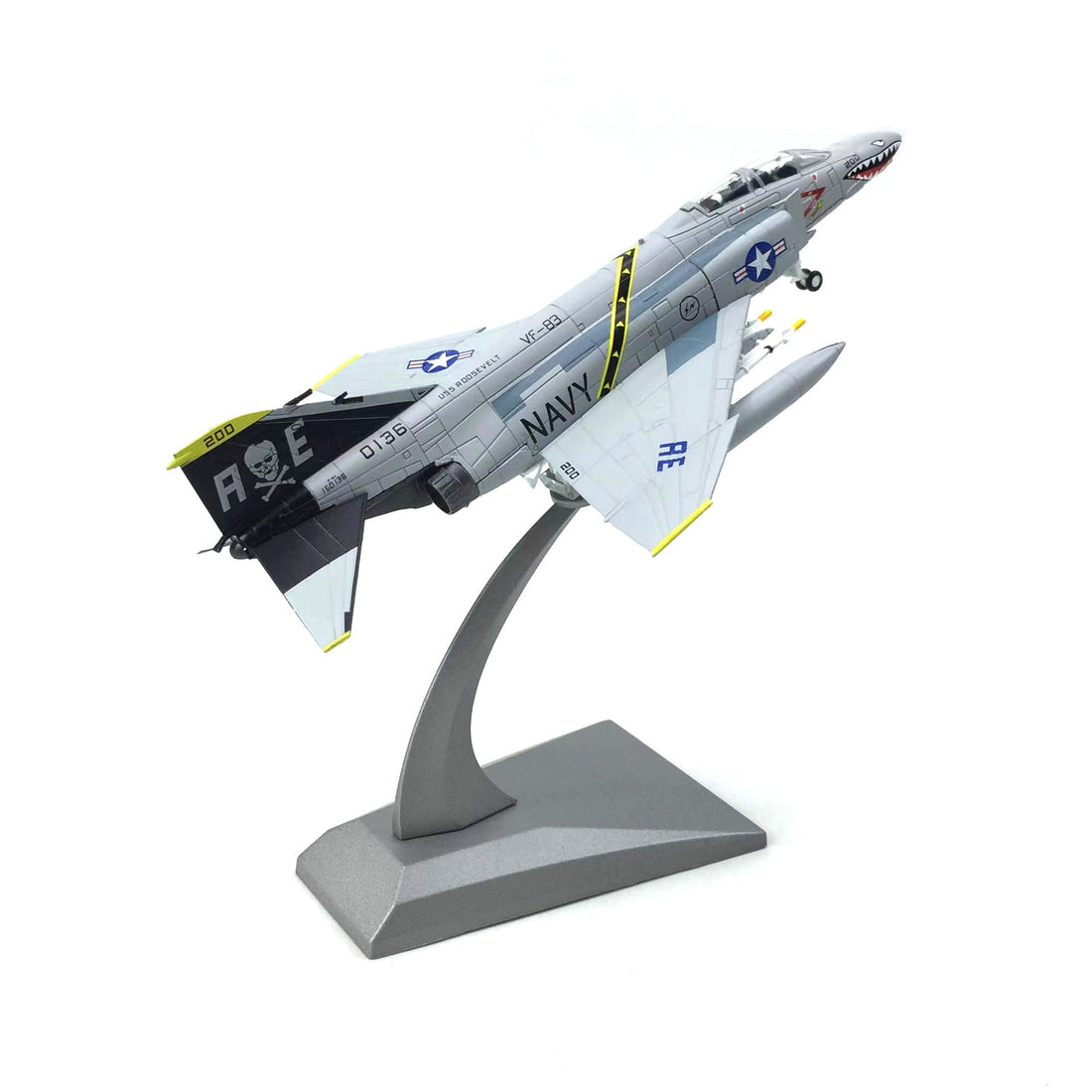 F-4C Phantom 1:100 Navy Livery Diecast Metal Aircraft Model