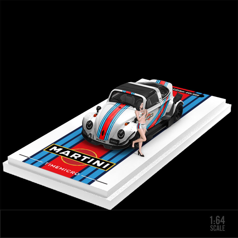 TimeMicro 1:64 Martini Livery Trailer Diecast Model Set MODCOLS