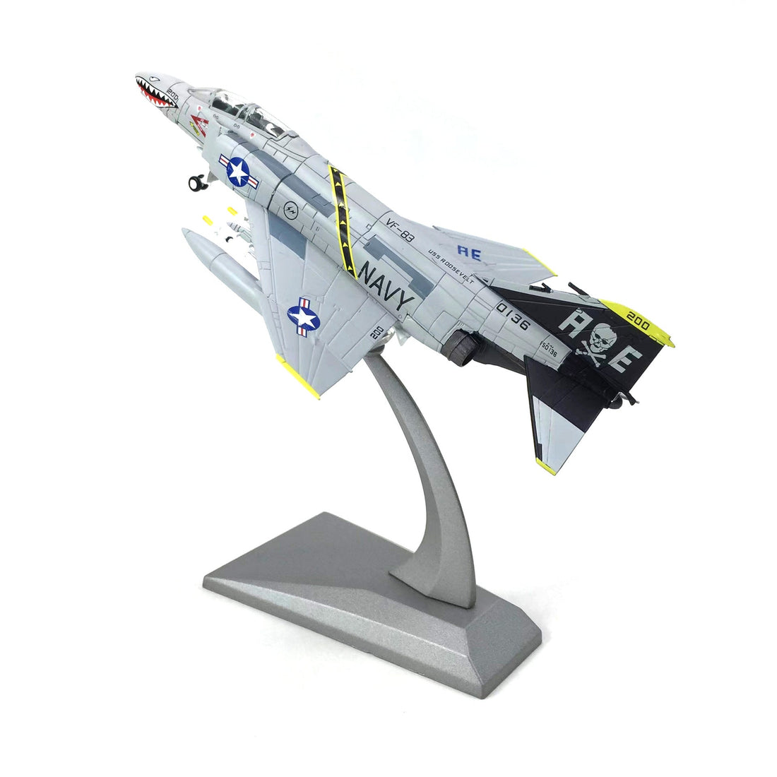 F-4C Phantom 1:100 Navy Livery Diecast Metal Aircraft Model