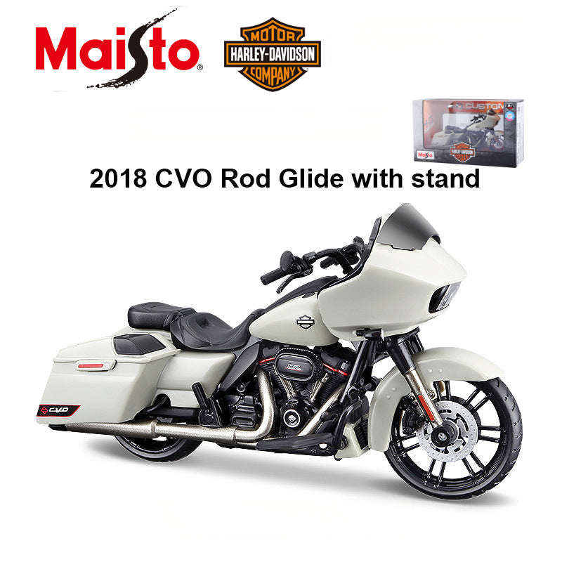 Maisto 1:18 Harley Davidson 2018 CVO Breakout Springer Die cast Motorcycle Model with Base MODCOLS