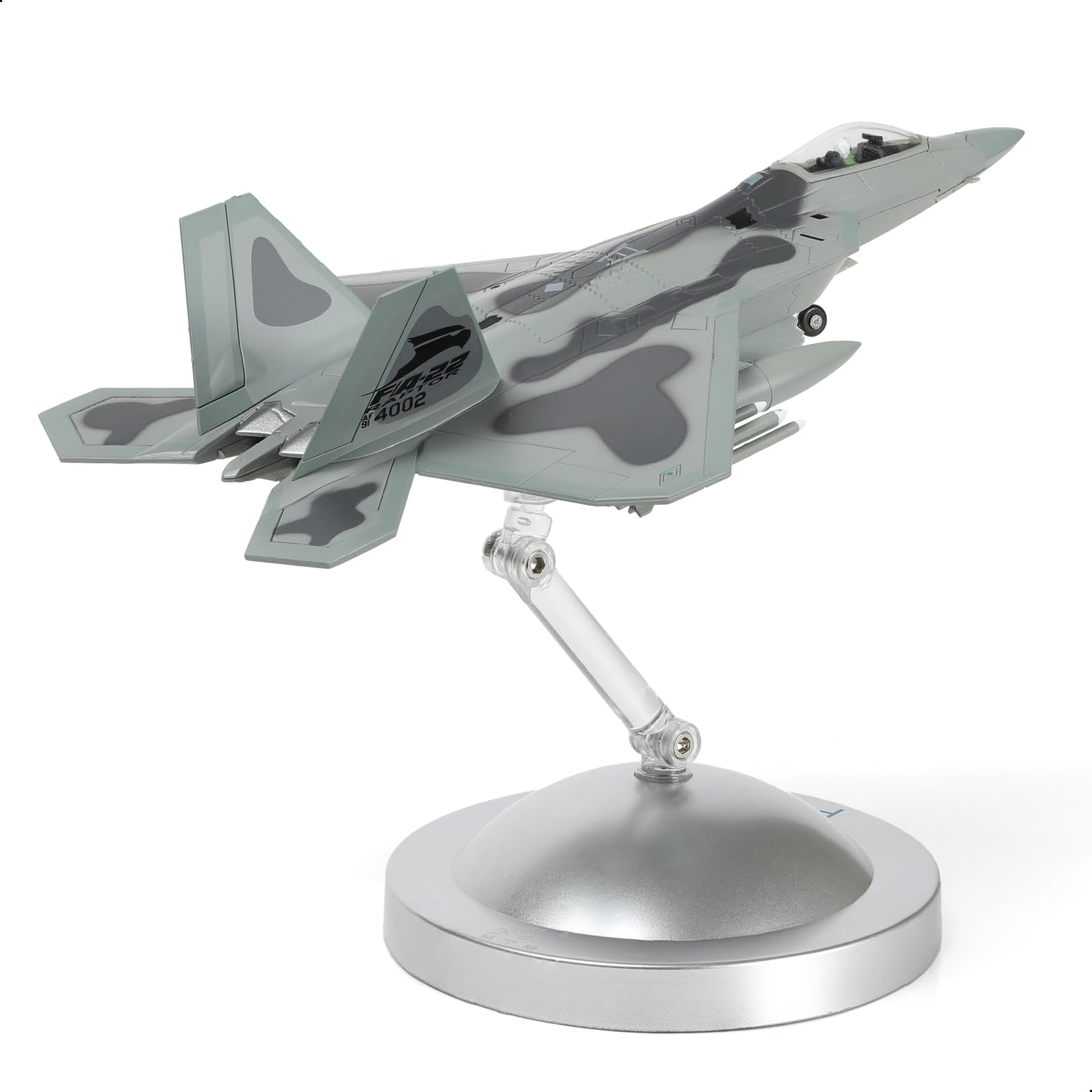 1/100 F-22 Raptor AF91 “4002 Old Reliable” Die-cast Fighter Jet Model