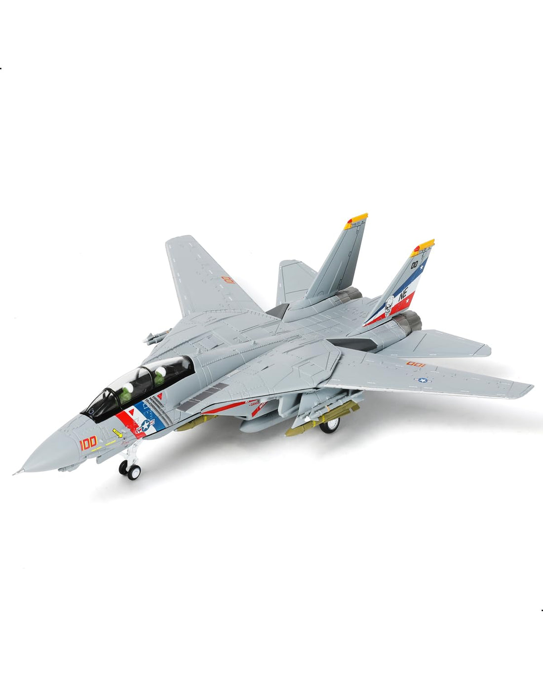 1/100 F-14D Tomcat VF-2 Bounty Hunters Die-cast Fighter Jet Model