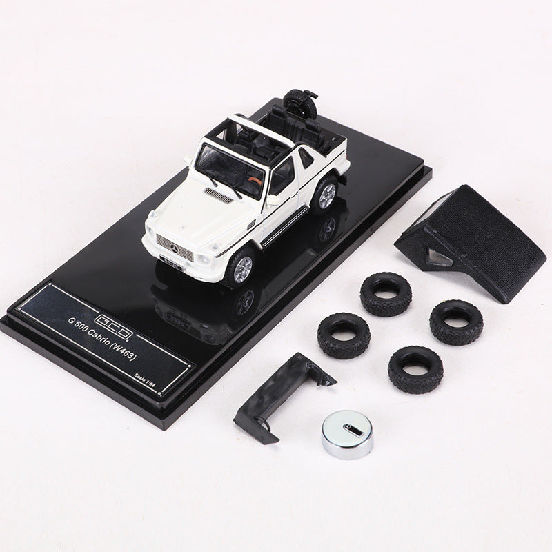 GCD 1:64 Mercedes Benz G500 Short Wheelbase Convertible Diecast SUV Model MODCOLS
