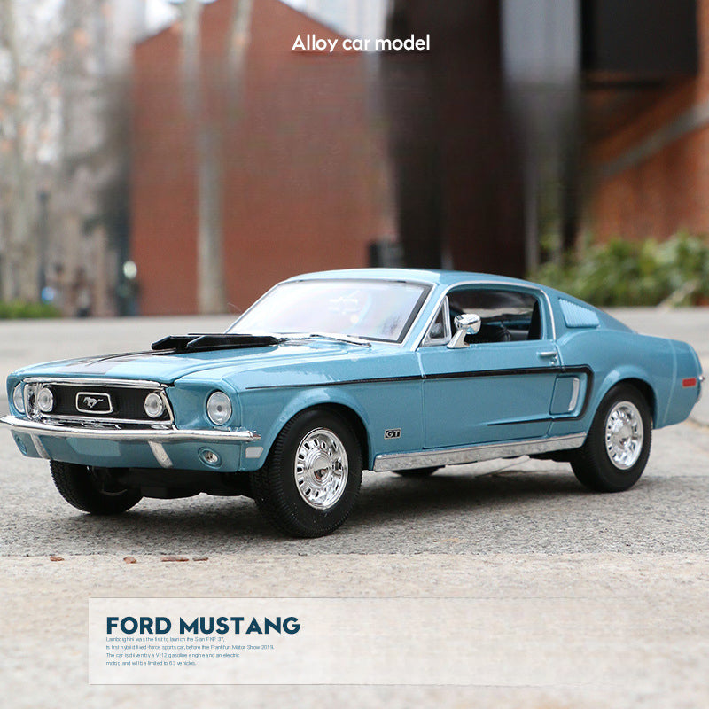Maisto 1:18 1968 Ford Mustang Shelby GT Diecast Model MODCOLS