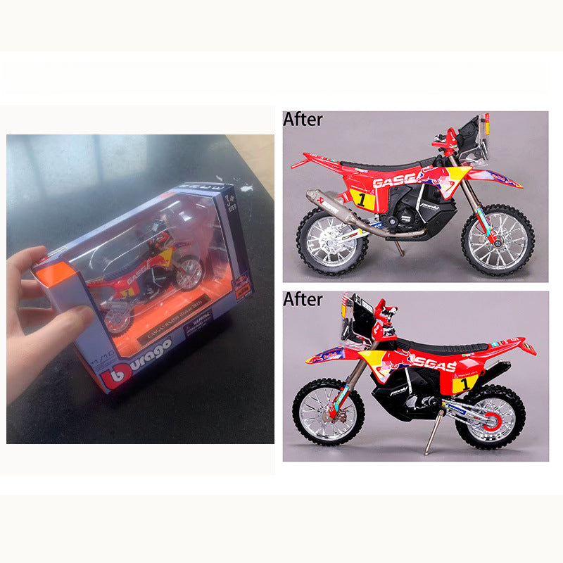Bburago 1:18 Red Bull Dakar Rally Diecast Model MODCOLS