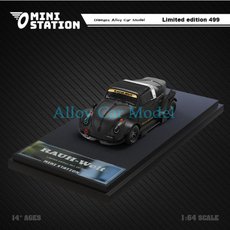 TimeMicro 1:64 RWB Beetle Diecast Model – Solid Color MODCOLS