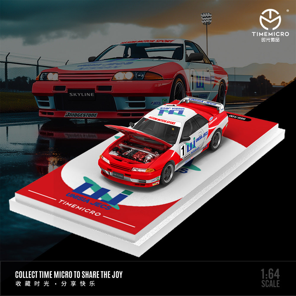 TimeMicro 1:64 Nissan GTR32 Racing Livery Die MODCOLS