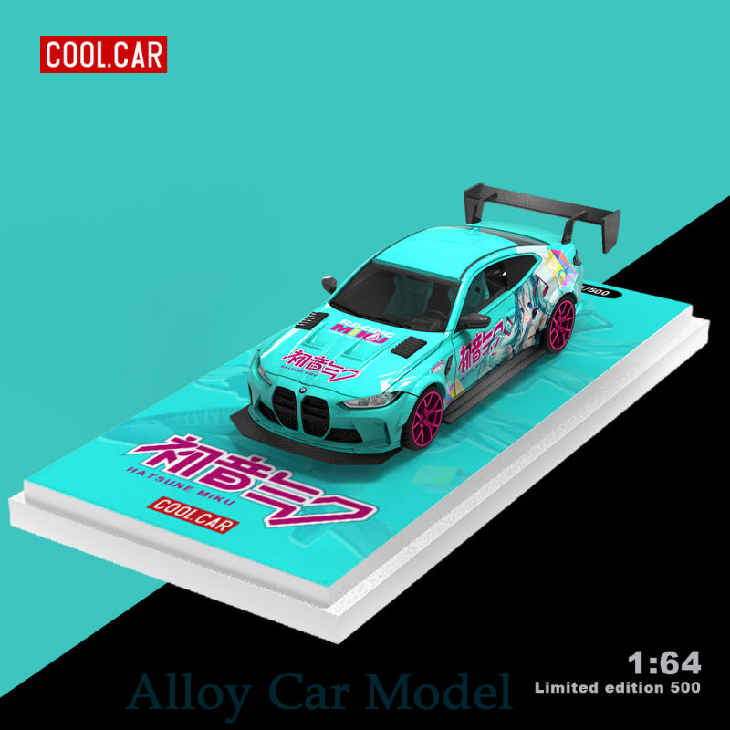 1:64 Scale M4 & H300 Transporter Hatsune Miku Diecast Model Set MODCOLS