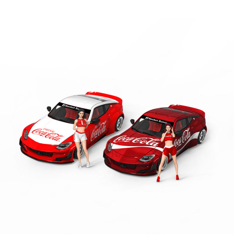 Cool Car 1:64 Nissan 400Z Diecast Model – Coca Cola Livery MODCOLS