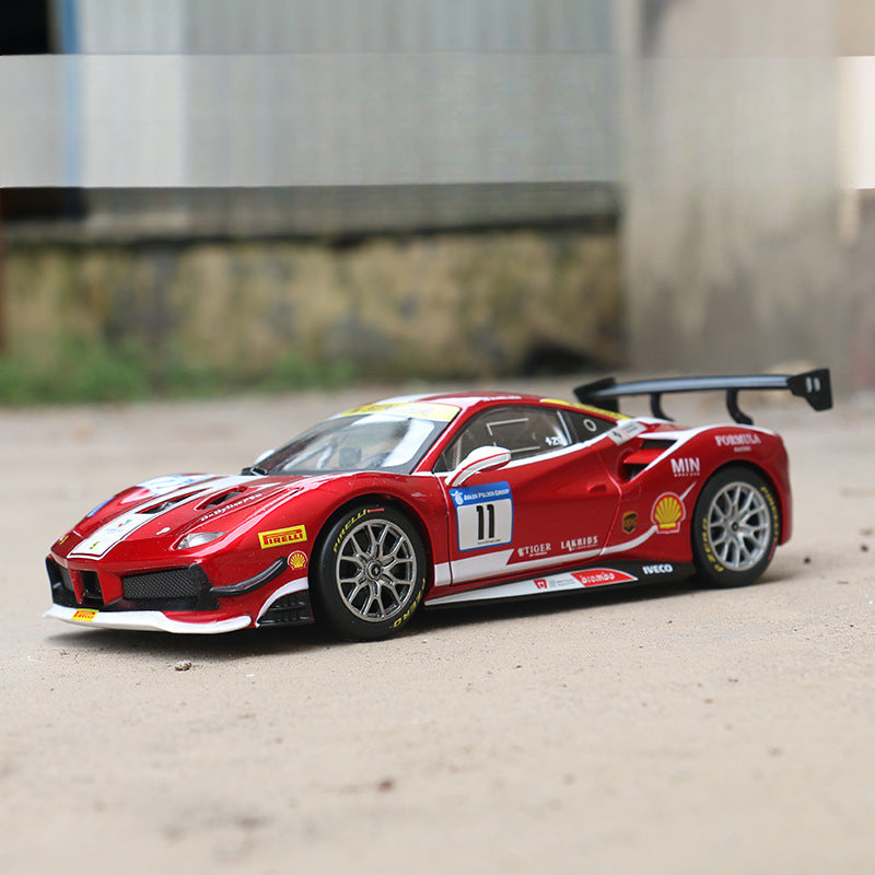 Bburago 1:24 Ferrari 488 Challenge Diecast Model MODCOLS