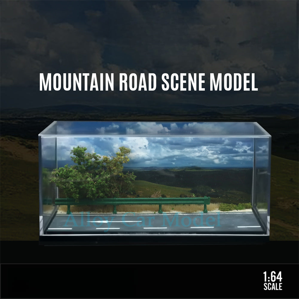 MoreArt 1:64 Mountain Road Scene Model MODCOLS