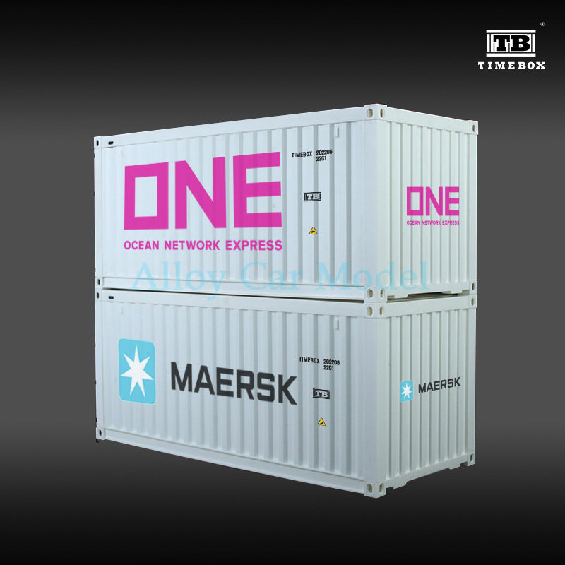 TimeBox Container ONE & MAERSK Storage Box Collectible MODCOLS