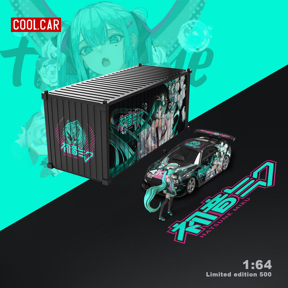 Cool Car 1:64 Supra A80Z Hatsune Miku Livery Diecast Model MODCOLS