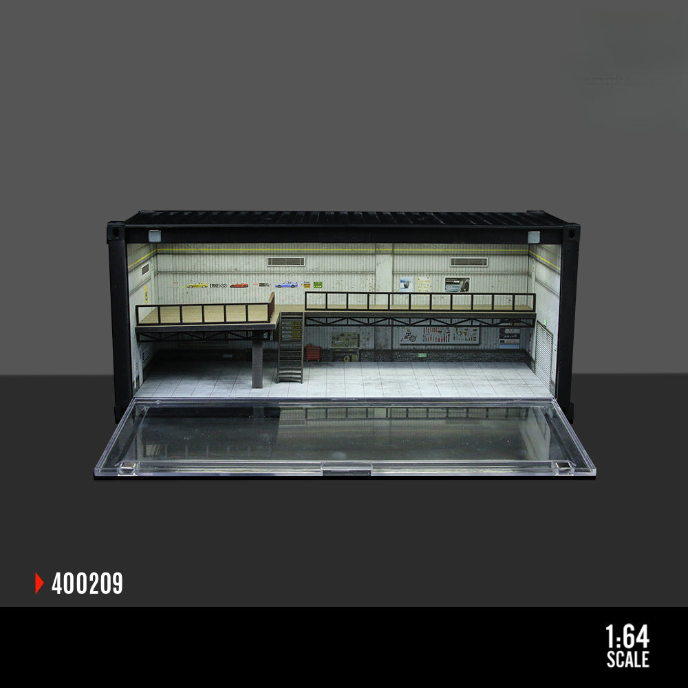 MoreArt 1:64 Container Repair Shop Scenario D MODCOLS