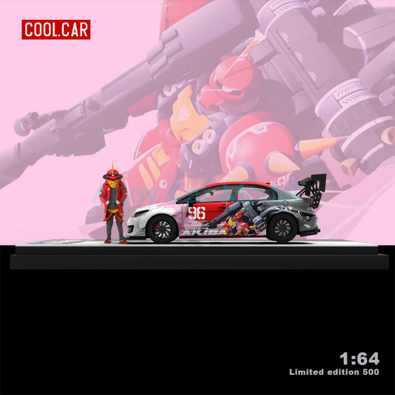 Cool Car 1:64 Honda Civic Custom Mecha Series Diecast Model MODCOLS