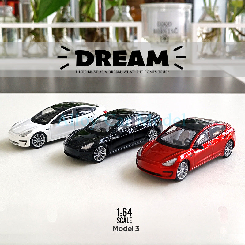 Dream 1:64 Tesla Concept Car Diecast Model MODCOLS