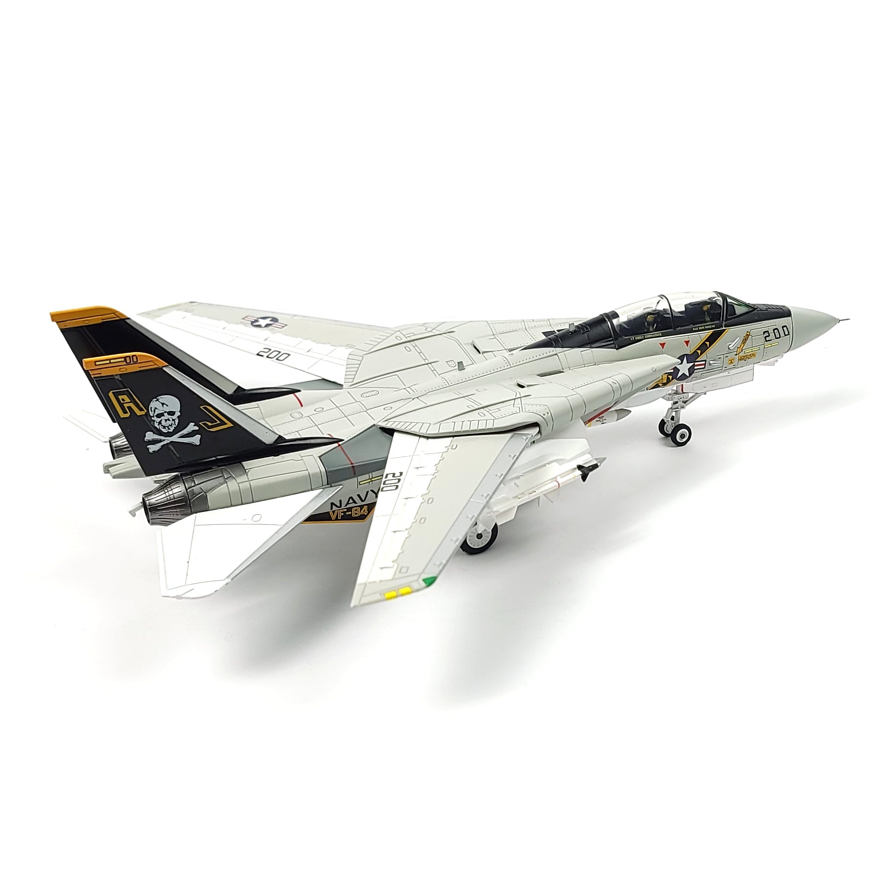 F-14A Tomcat VF-84 Jolly Rogers 1/72 Die-cast Fighter Jet Model