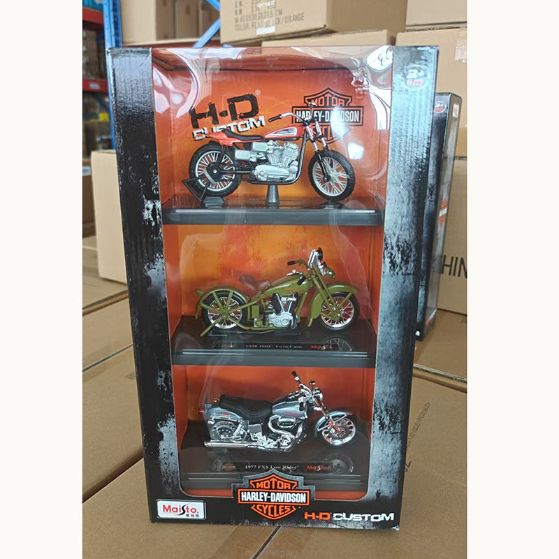 Maisto 1:12 2015 Harley Street Glide Custom Die Cast Motorcycle Model MODCOLS