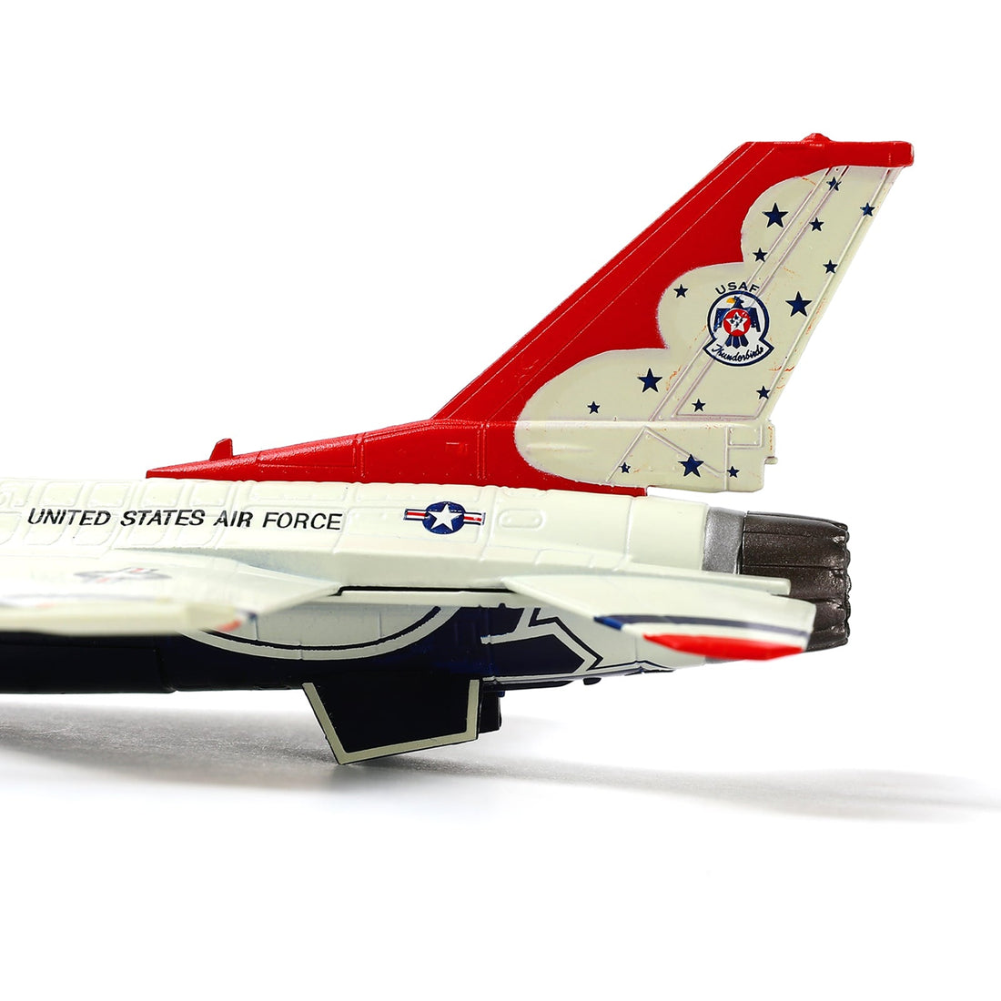 1/100 F-16C Thunderbird Diecast Fighter Jet Model – USAF Display Aircraft