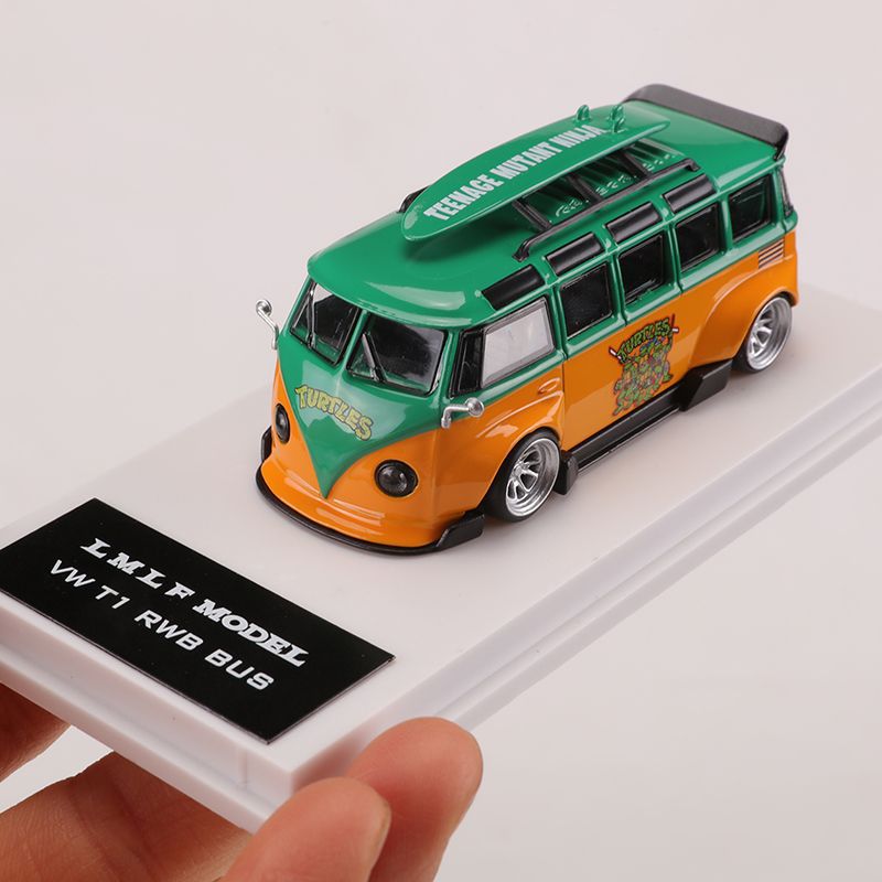 LMLF 1:64 VW T1 RWB Widebody Bus Diecast Model – Custom Collectible MODCOLS