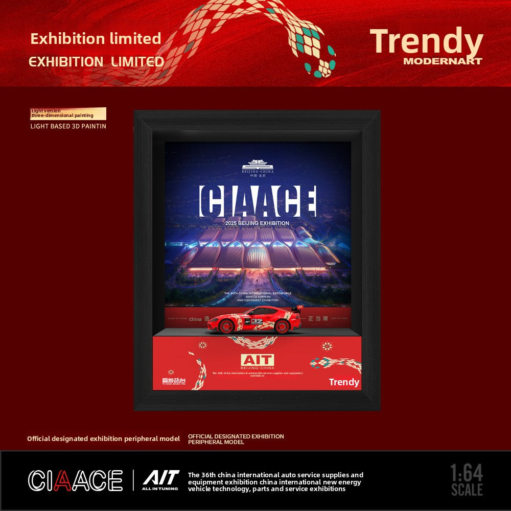 ModernArt 1:64 Beijing AIT Expo Edition Diecast Car Model MODCOLS