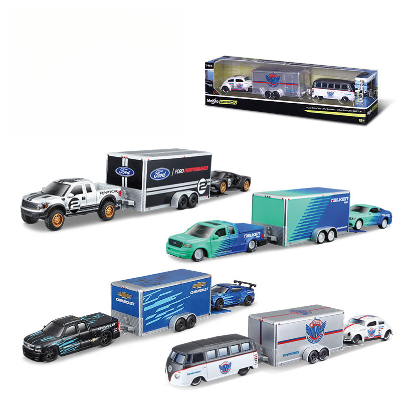 Maisto 3 in 1 Trailer Diecast Model MODCOLS