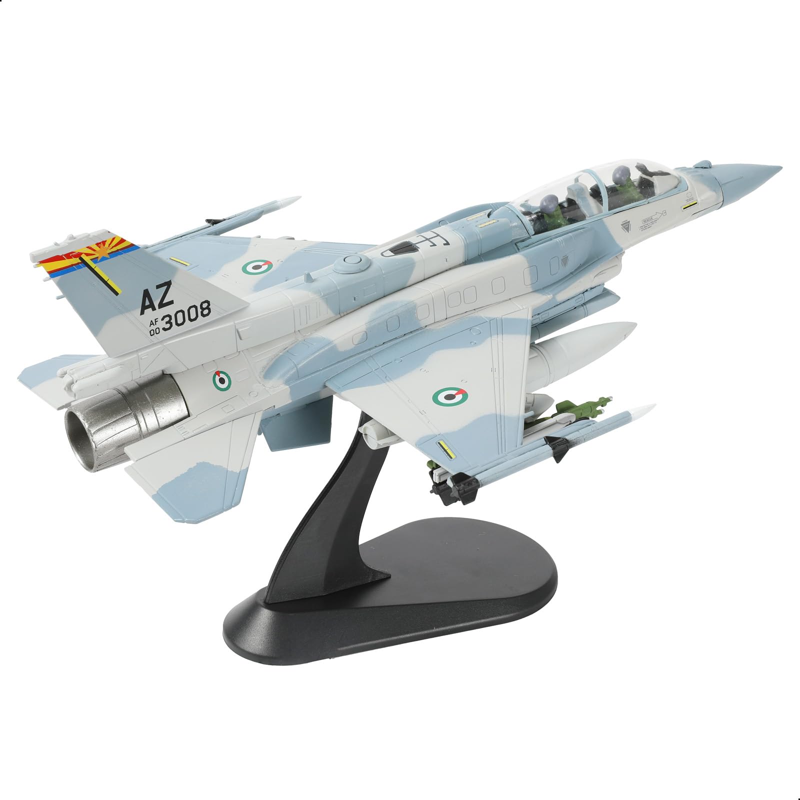 1/72 F-16F Block 60 UAE Fighter Jet Model – Diecast Alloy Aircraft